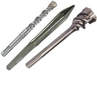 Бур, зубило, коронка перфоратора, молотка