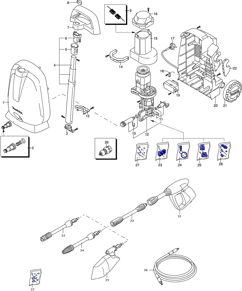 Натисніть на назву деталі в списку