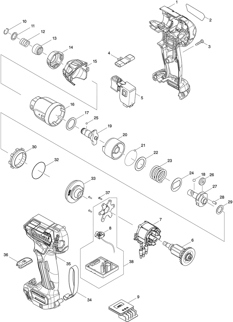 Нажмите на название детали в списке