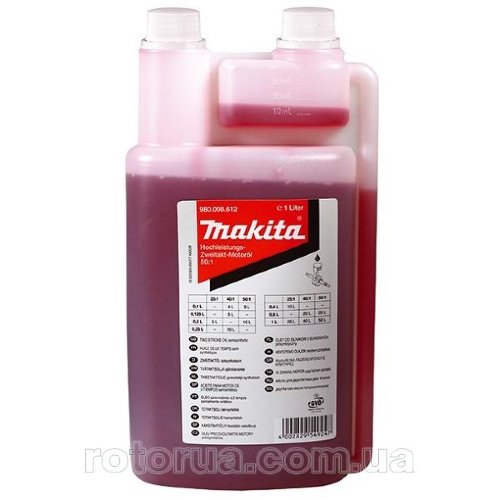 Масло для 2-х тактного двигуна Makita 1000 мл фото 1 &mdash; rotorua.com.ua