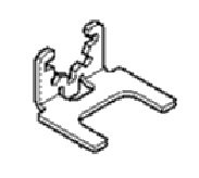 Фіксуюча пластина перфоратора Makita HR2610 фото 1 — rotorua.com.ua