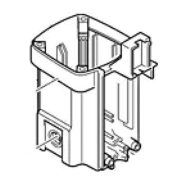Корпус двигателя отбойного молотка Makita HM1202C, HM1242C фото 1 — rotorua.com.ua