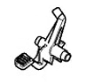 Важіль газу 75 бензопили Makita EA3203S, EA3500S, PS32C фото 1 — rotorua.com.ua