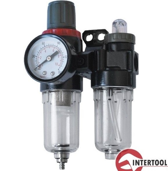 Блок підготовки повітря 1/4" Intertool PT-1431 — rotorua.com.ua
