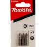 Бита PZ2х25 мм Makita 3 шт фото 2 &mdash; rotorua.com.ua