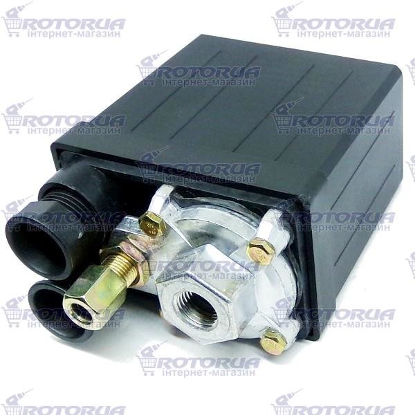 Пресостат блок автоматика компресора 220В 1 вихід — rotorua.com.ua