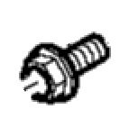 Винт с внутренним шестигранником под торцевой ключ Makita HM1100, HM1140C, HM1202C, HM1242C фото 1 — rotorua.com.ua