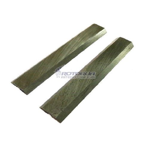 Ножи двусторонние для рубанка Интерскол 82 мм фото 1 — rotorua.com.ua