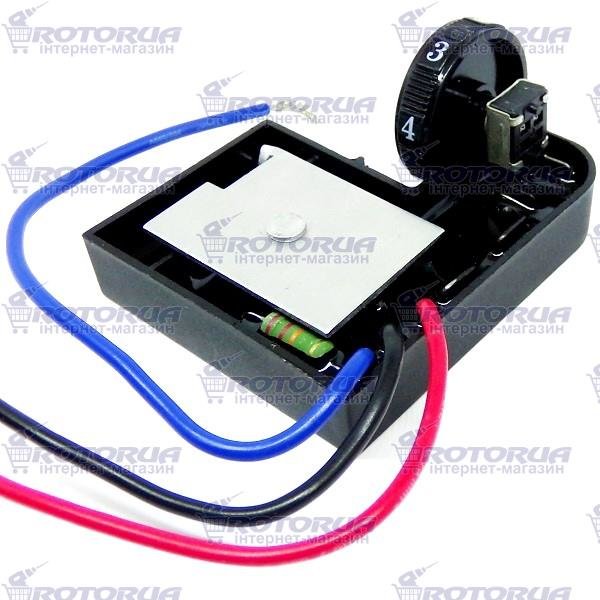 Регулятор оборотов болгарки DWT 180VS 3 вывода — rotorua.com.ua