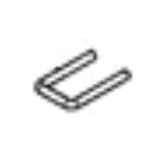 U-подібний штифт 3 мінімийки Makita HW1200, HW1300 фото 1 — rotorua.com.ua