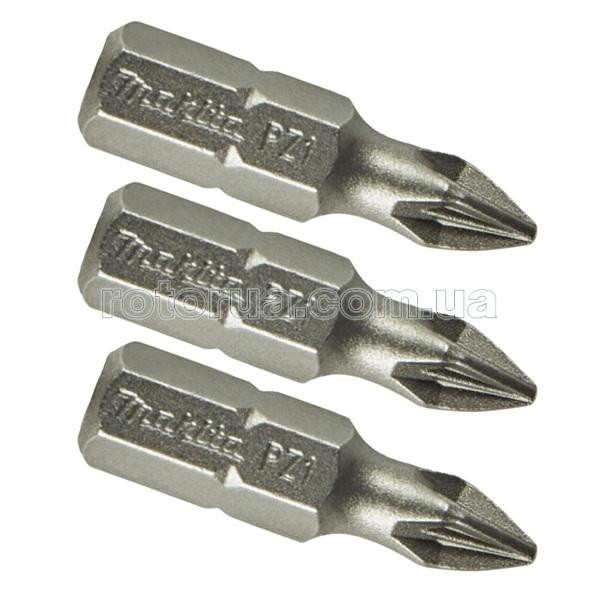 Бита PZ1x25 мм Makita 3 шт &mdash; rotorua.com.ua