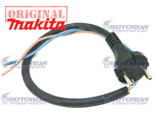 Кабель живлення Makita 1,0-2-0,6 UC4020A, UC4041A фото 1 — rotorua.com.ua