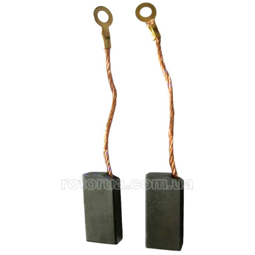 Угольные графитные щетки 6х10 винт фото 1 — rotorua.com.ua