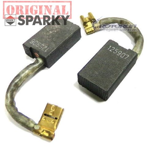 Угольные графитные щетки Sparky 8х16 клема фото 1 &mdash; rotorua.com.ua