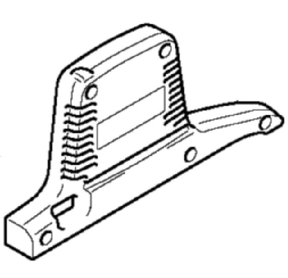 ЗАЩИТНЫЙ КОЖУХ ДВИГАТЕЛЯ ШЛИФМАШИНЫ MAKITA 9903 &mdash; rotorua.com.ua