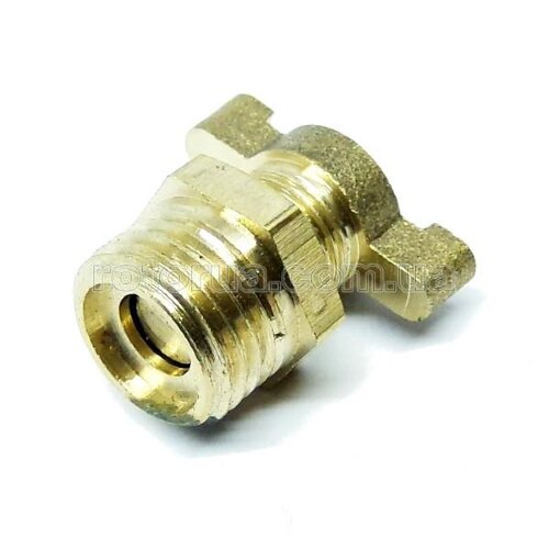 Сливная пробка конденсата компрессора 13 мм латунь фото 1 — rotorua.com.ua