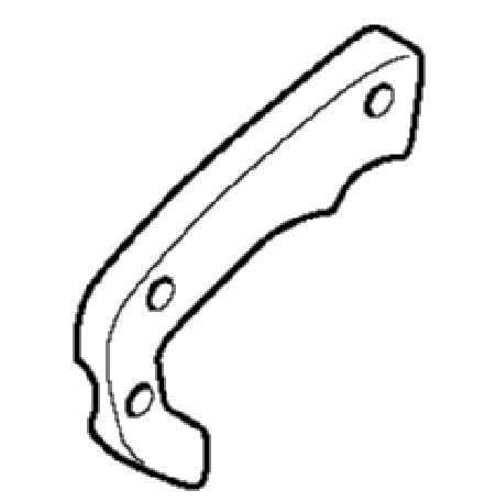 Кожух ручки шліфмашини Makita 9404, 9903, 9920 фото 1 &mdash; rotorua.com.ua