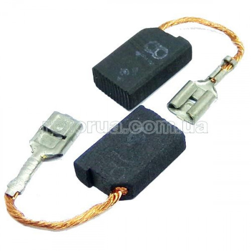 Угольные графитные щетки Фиолент 6,2х12,5 клема ПЦ2 фото 1 &mdash; rotorua.com.ua