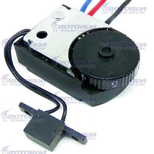 Блок плавного запуску 12 А 31,5х45,5 мм з регулятором і датчиком обертів фото 1 &mdash; rotorua.com.ua