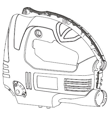 Корпус лобзика Sparky TH 65, TH 65E — rotorua.com.ua