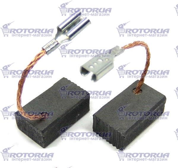 Угольные графитные щетки 6х9 боковая клема — rotorua.com.ua