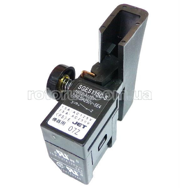 Кнопка SGES115C-5 дискової пилки Makita 5604R, 5704R — rotorua.com.ua