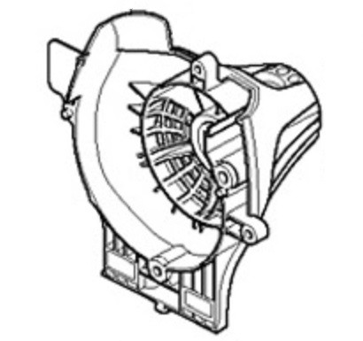 Корпус зчеплення тримера Makita EM2600U фото 1 — rotorua.com.ua