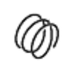 Пружина сжатия 46 Makita HR4000C, HR4500C фото 1 &mdash; rotorua.com.ua