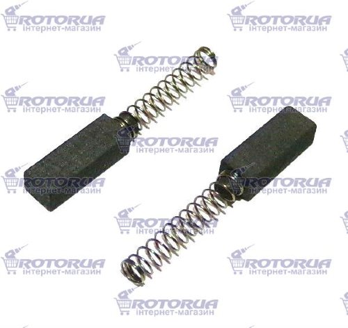 Угольные графитные щетки 4х5 пружина фото 1 &mdash; rotorua.com.ua