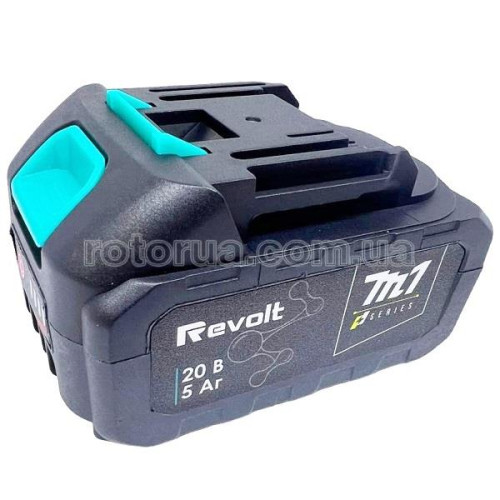 Аккумулятор Revolt Li-ion шуруповерта 20 V 5,0 A/h фото 1 — rotorua.com.ua