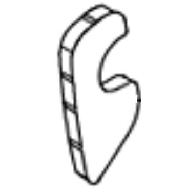 Кришка холдера пістолета мінімийки Makita HW102 — rotorua.com.ua