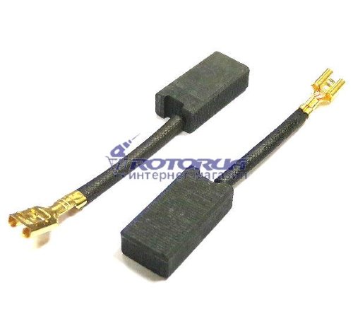 Вугільні графітні щітки 6х10 клема фото 1 — rotorua.com.ua