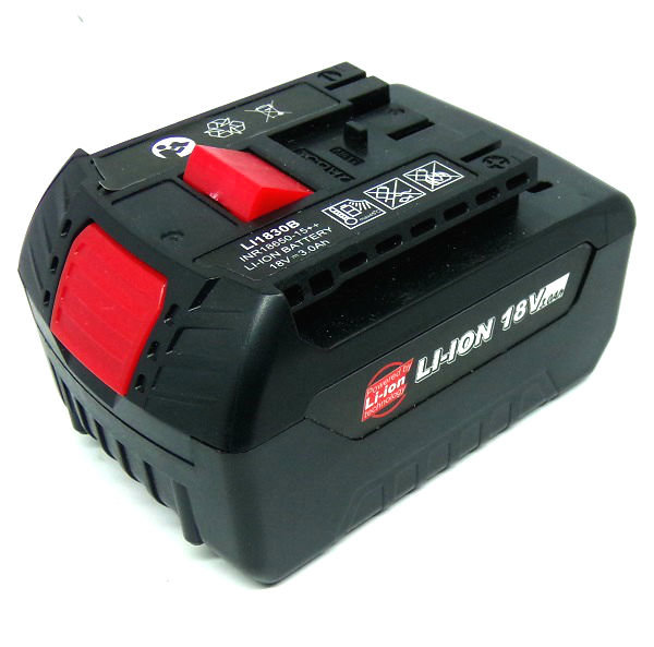 Аккумулятор шуруповерта Bosch Li-Ion 18V 3.0 А/ч аналог — rotorua.com.ua