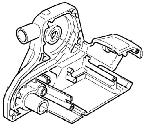 Шліфувальна рама шліфмашини Makita 9903 фото 1 &mdash; rotorua.com.ua