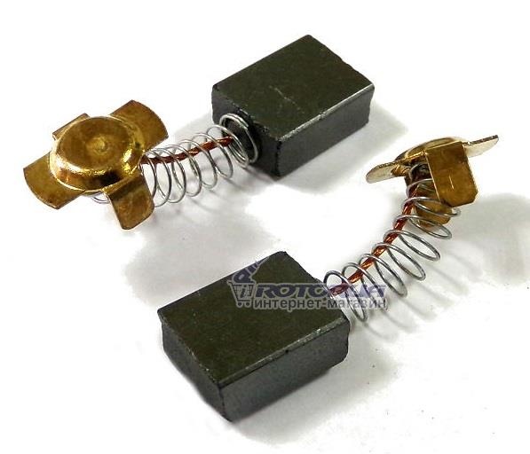 Угольные графитные щетки 8х14,5 П-обр пятак — rotorua.com.ua