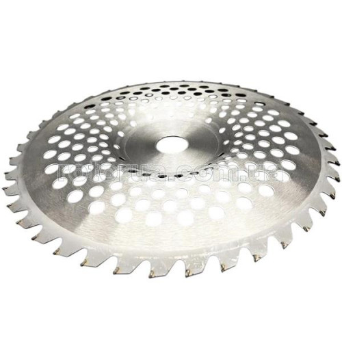 Ніж диск косильний тримера 25,4х255 z40 тарілка фото 1 — rotorua.com.ua