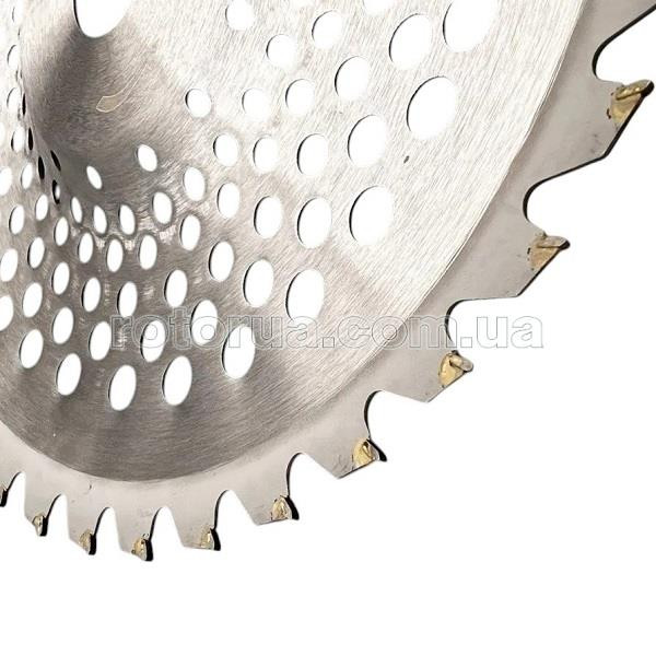 Нож диск косильный триммера 25,4х255 z40 тарелка — rotorua.com.ua
