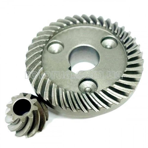 Шестерни коническая пара болгарки Makita GA4530, GA5030 аналог шпонка фото 1 &mdash; rotorua.com.ua