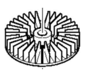 Крильчатка 74 Makita 3612С фото 1 — rotorua.com.ua