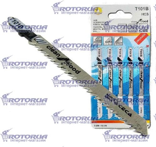 Пилка для лобзика Aceca T101B (5 шт) фото 1 — rotorua.com.ua
