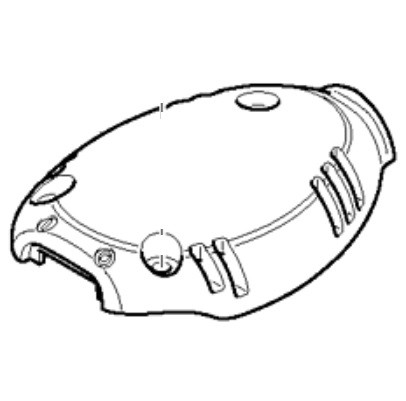 Крышка верхняя шлифмашины Makita BO4557, MT920 фото 1 — rotorua.com.ua