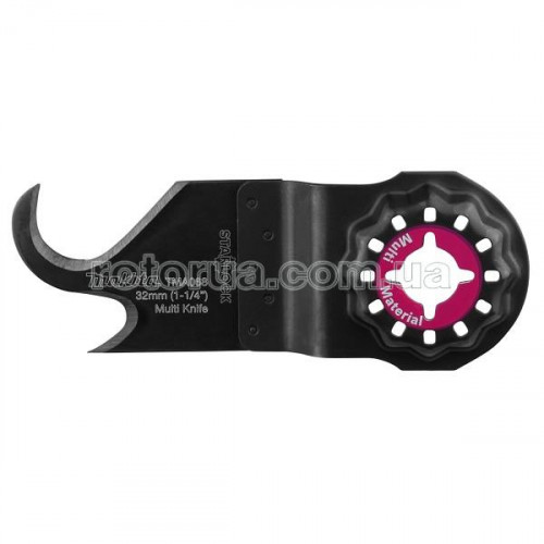 Нож HSC к мультитулу Makita по линолеуму и ковровым покрытиям 32 мм фото 1 — rotorua.com.ua