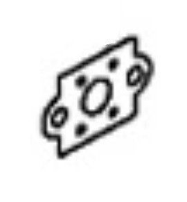 Прокладка карбюратора тримера Makita EM2600U фото 1 — rotorua.com.ua