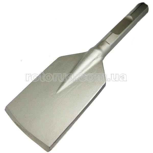 Зубило лопатообразное шестигранник 28,6 мм 125х400 мм отбойного молотка Makita — rotorua.com.ua