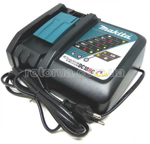 Зарядний пристрій DC18RC акумулятора BL1815 шуруповерт Makita фото 1 — rotorua.com.ua