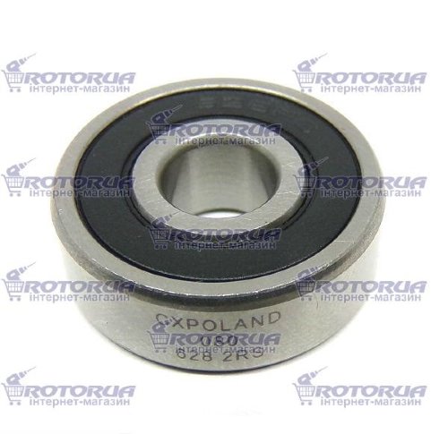 Підшипник кульковий 628 RS 8х24х8 мм фото 1 — rotorua.com.ua