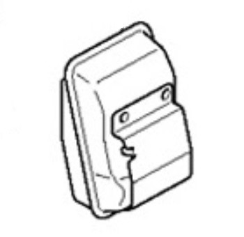 Глушник бензотримера Makita EM2600U — rotorua.com.ua