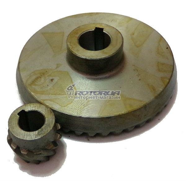 Шестерни коническая пара болгарки DWT 230SL — rotorua.com.ua