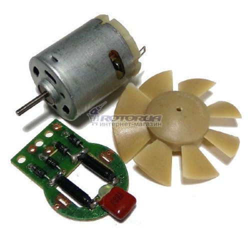 Двигун будівельного фена 17 V комплект фото 1 — rotorua.com.ua