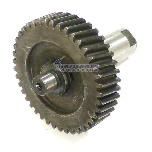 Шестерня дисковой пилы с валом Фиолент ПД3-70 аналог фото 1 — rotorua.com.ua